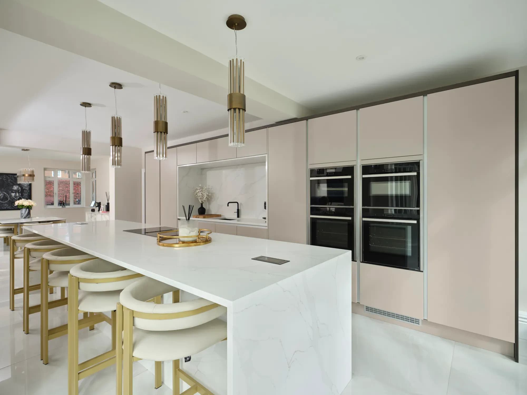 Avant Cashmere kitchen appliances by Bentley Kitchens