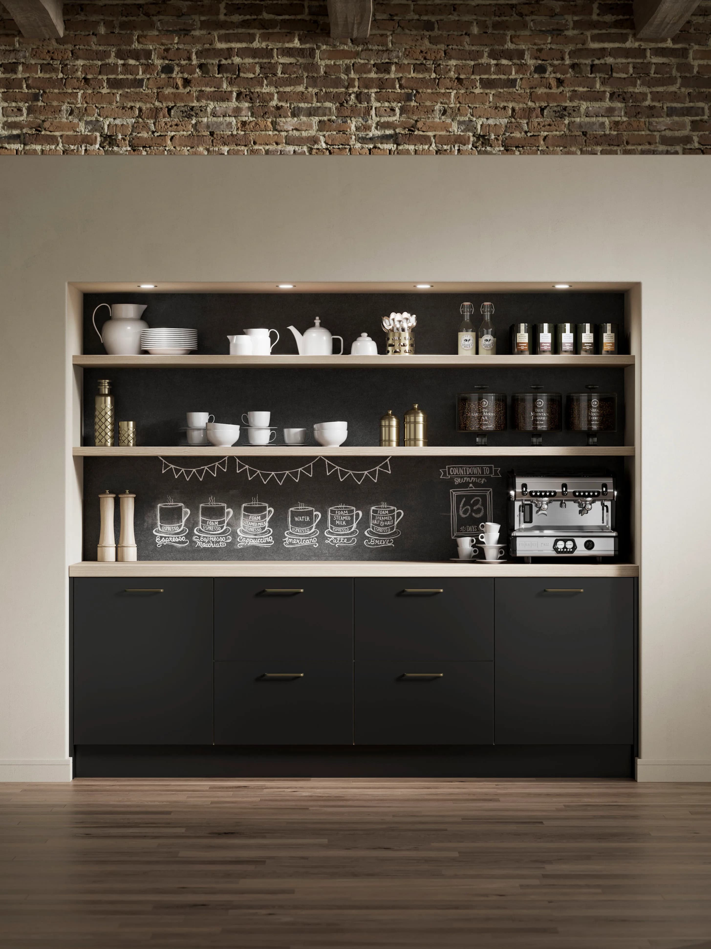 Alta kitchen design detail - Bentley Kitchens