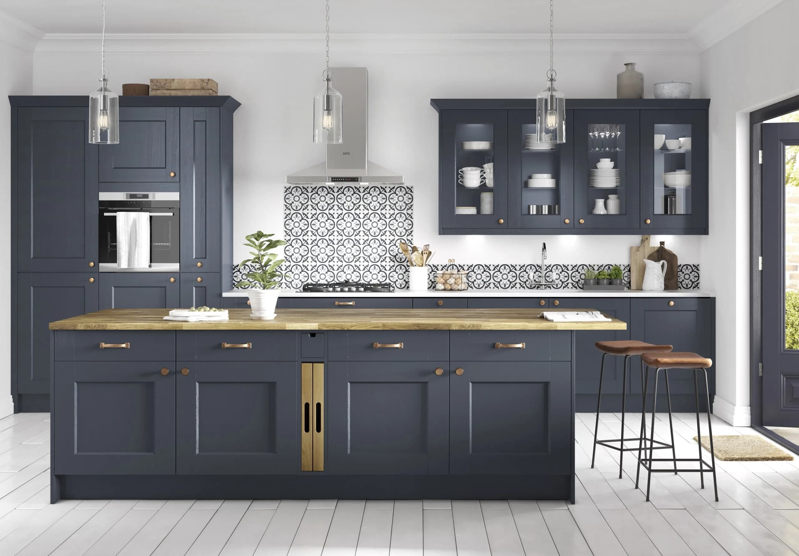 Ashbourne kitchen design detail - Bentley Kitchens