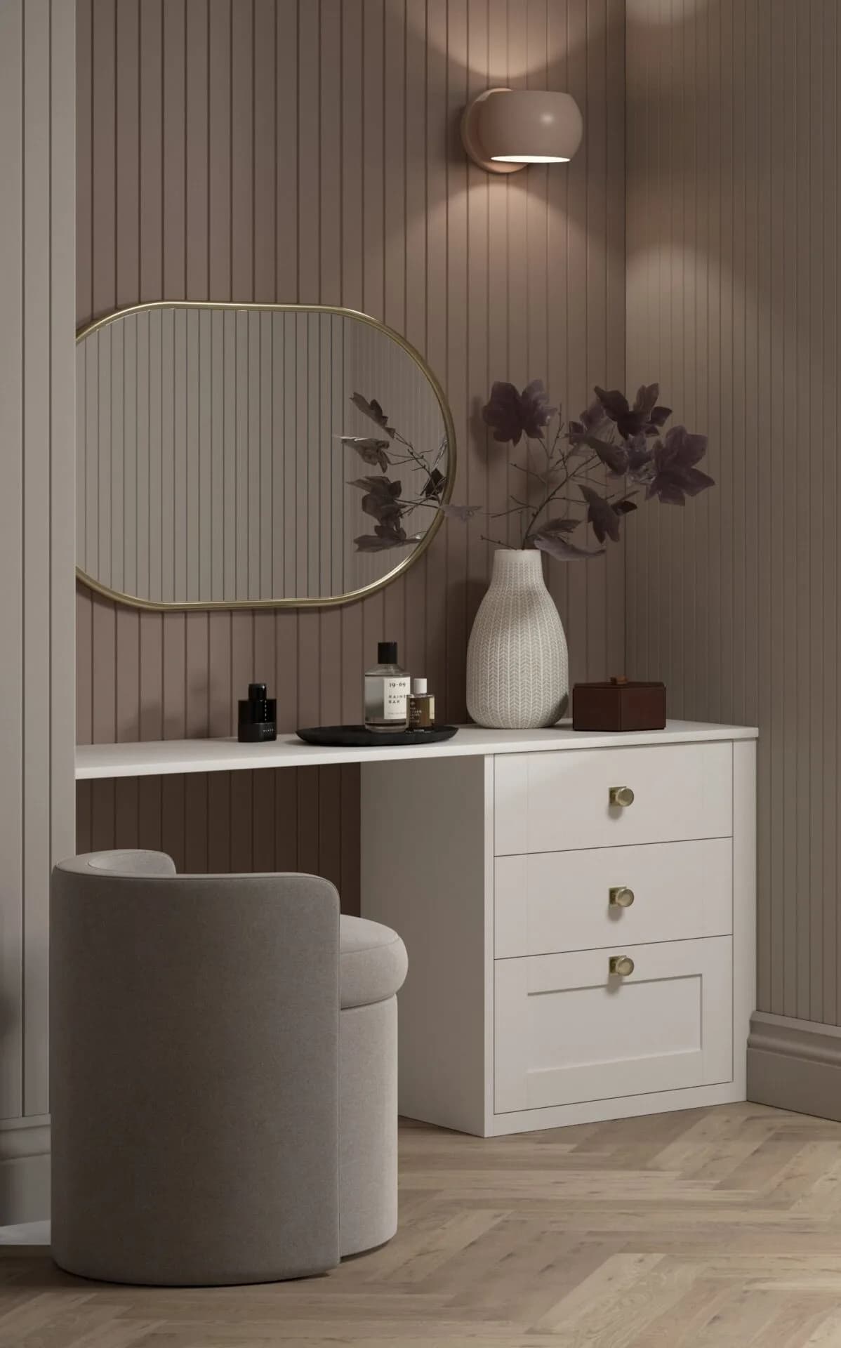 Aurora bedroom design - Bentley Kitchens