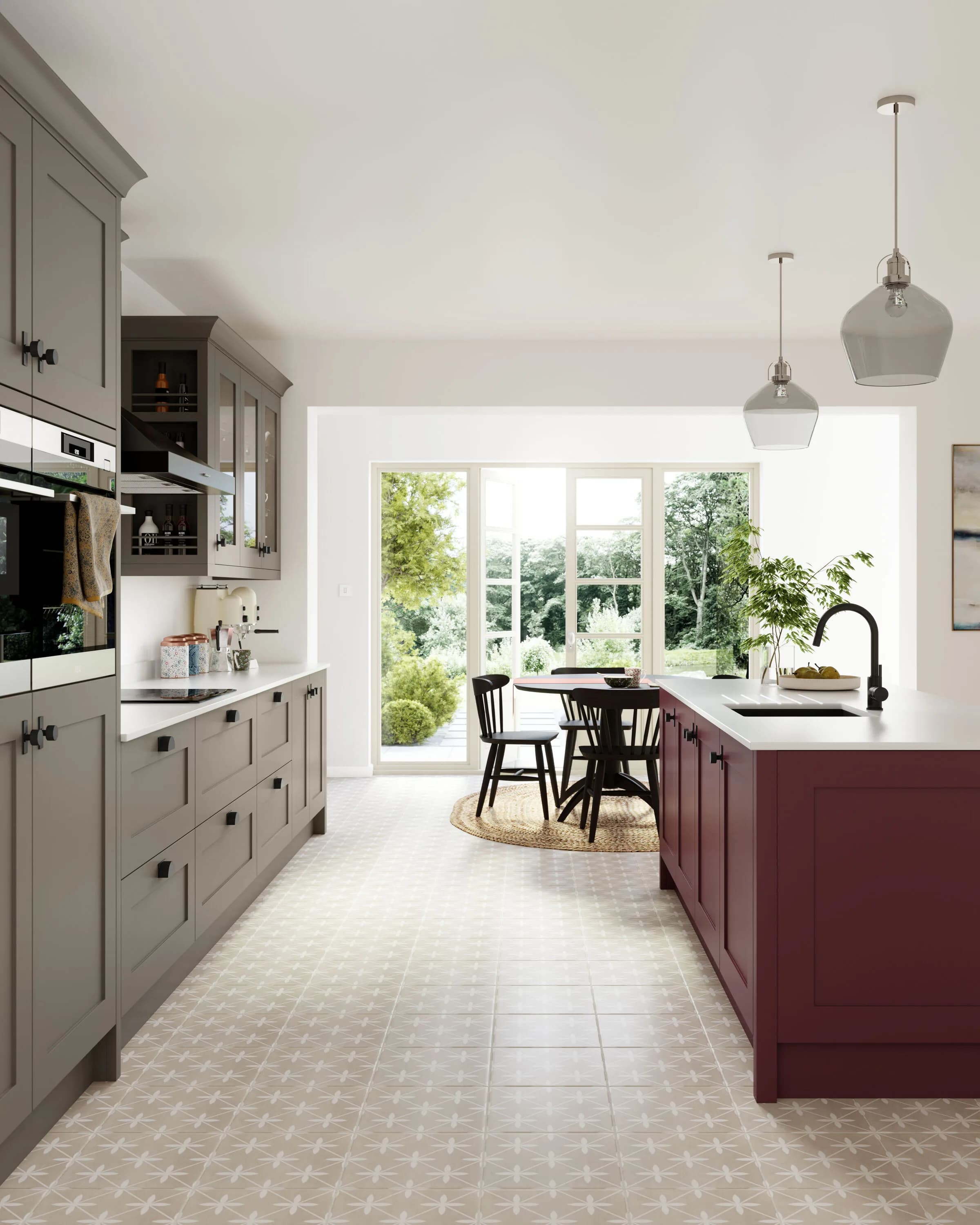 Chisworth kitchen design detail - Bentley Kitchens