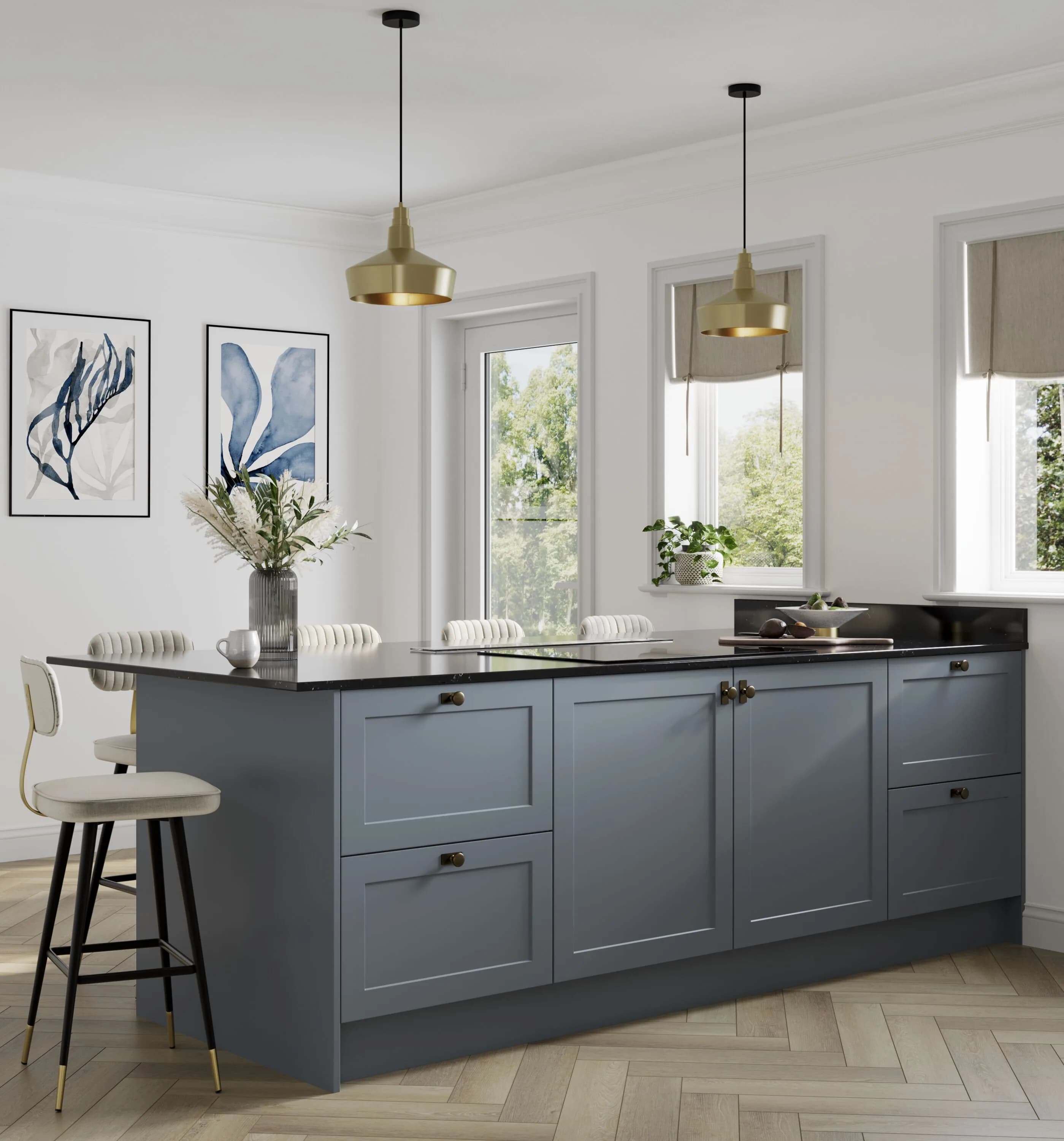 Harvard kitchen design detail - Bentley Kitchens