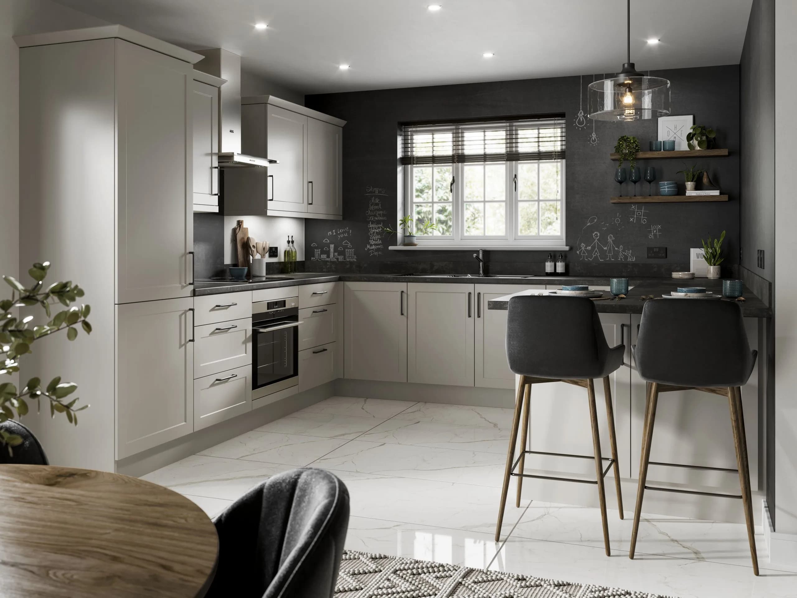 Harvard kitchen design detail - Bentley Kitchens