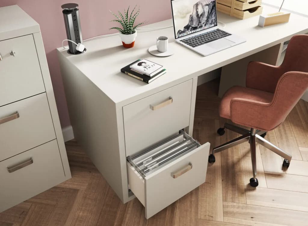 Home Office bedroom design - Bentley Kitchens