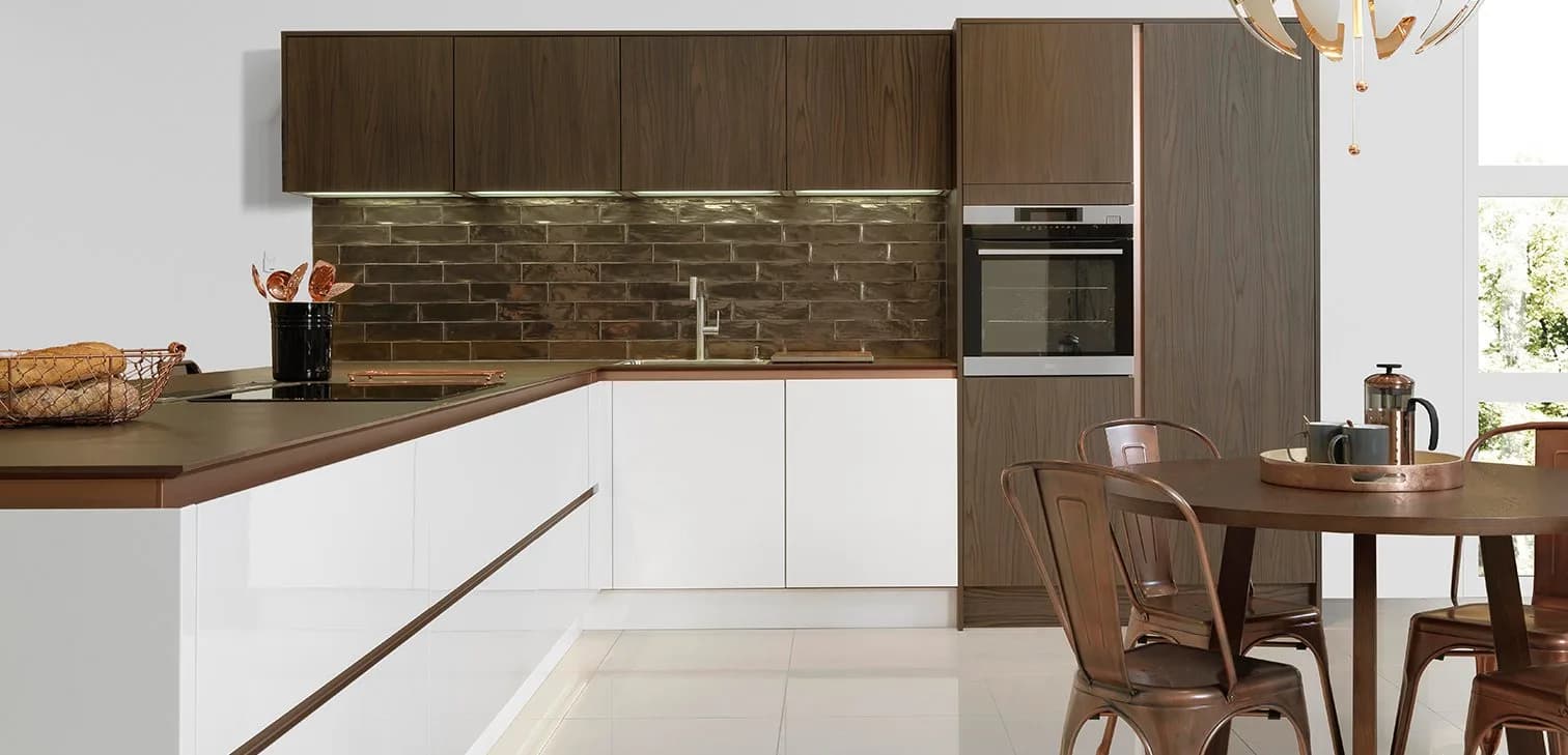 Linear Avant kitchen design detail - Bentley Kitchens