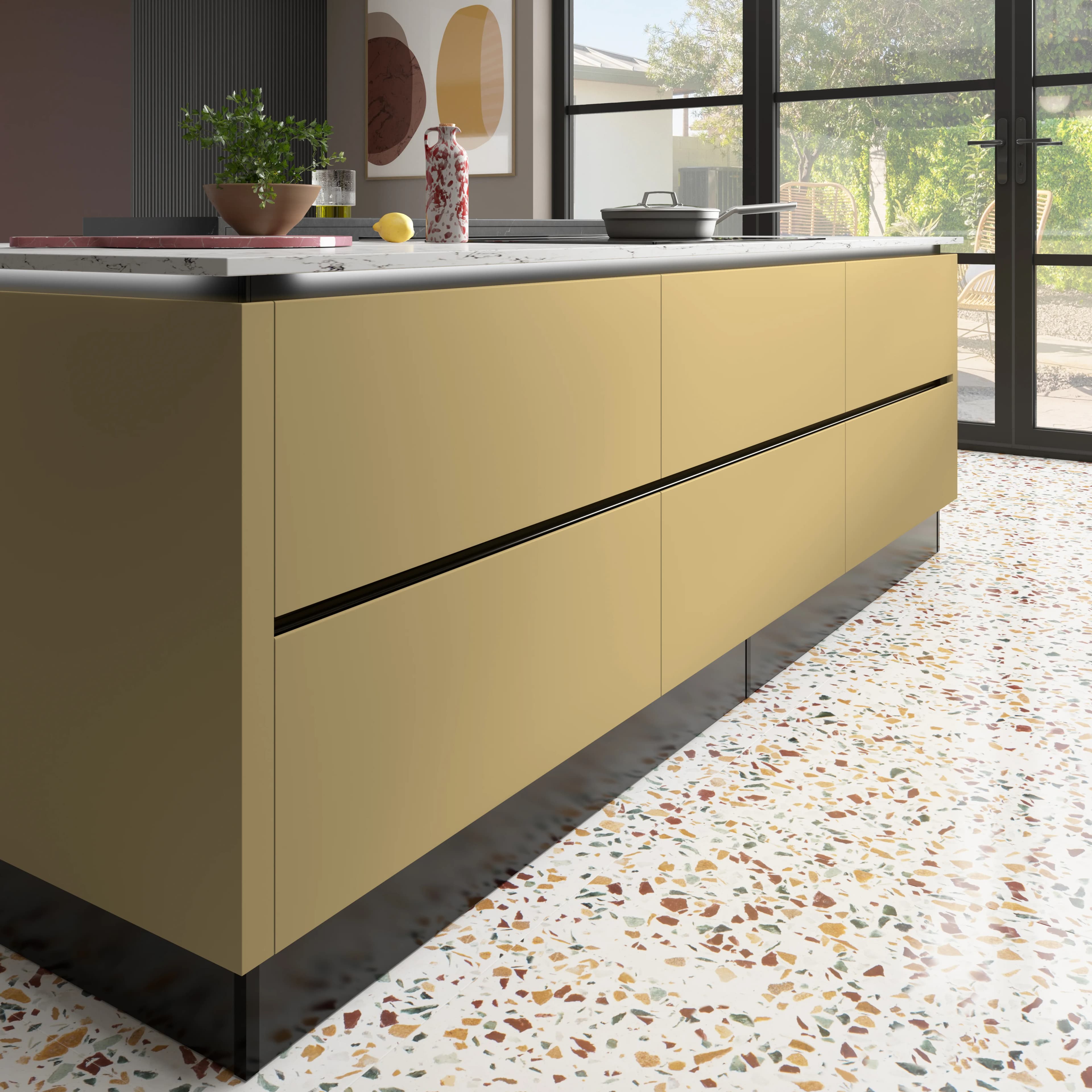 Linear Avant kitchen design detail - Bentley Kitchens
