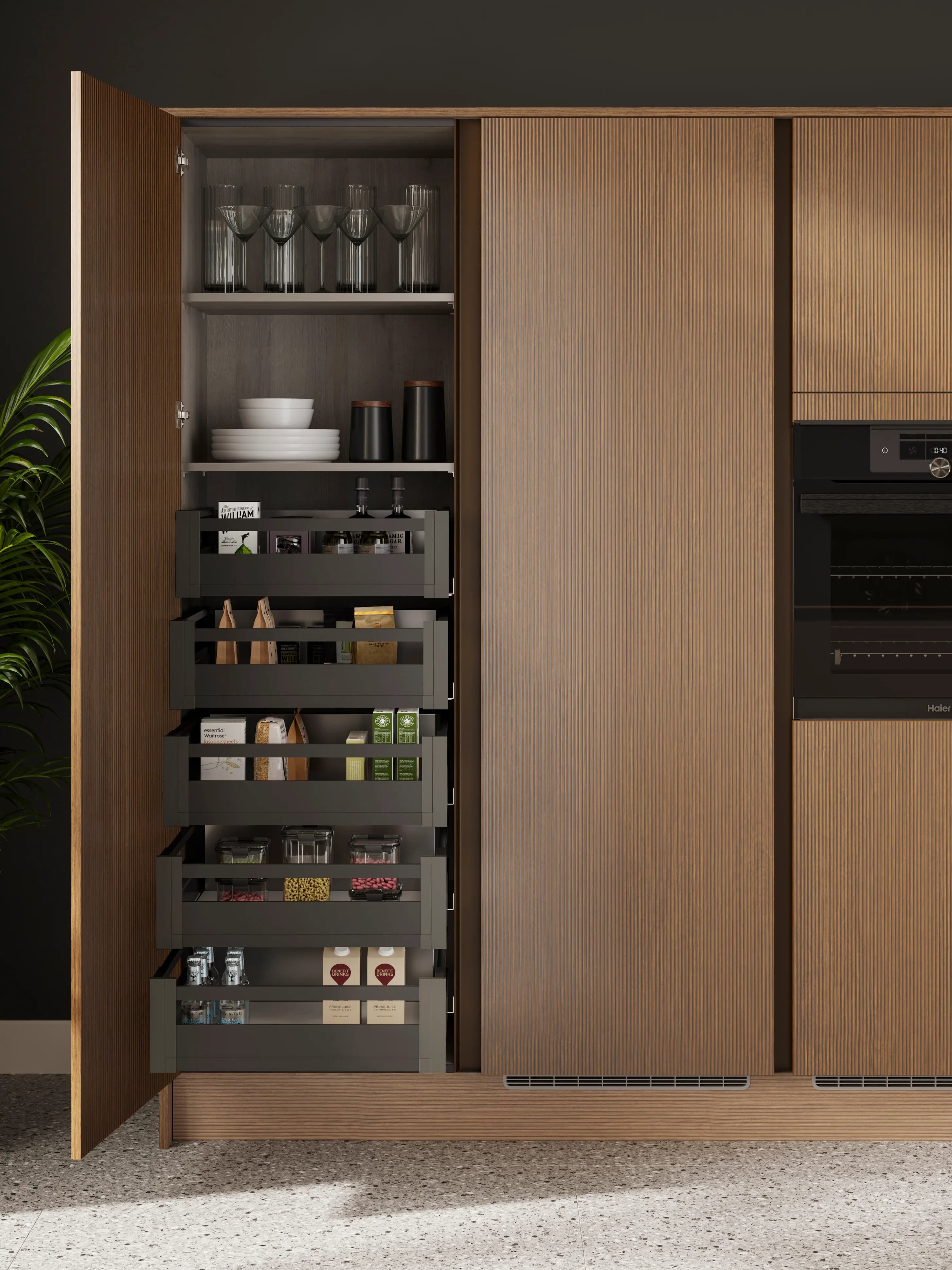 Linear Trend kitchen design detail - Bentley Kitchens