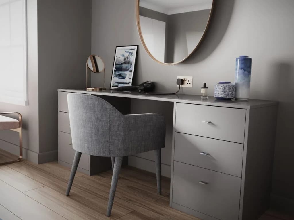 Lunar bedroom design - Bentley Kitchens