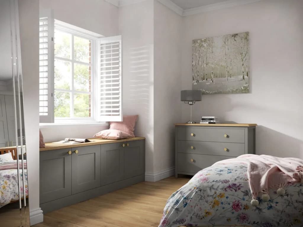 Marston bedroom design - Bentley Kitchens