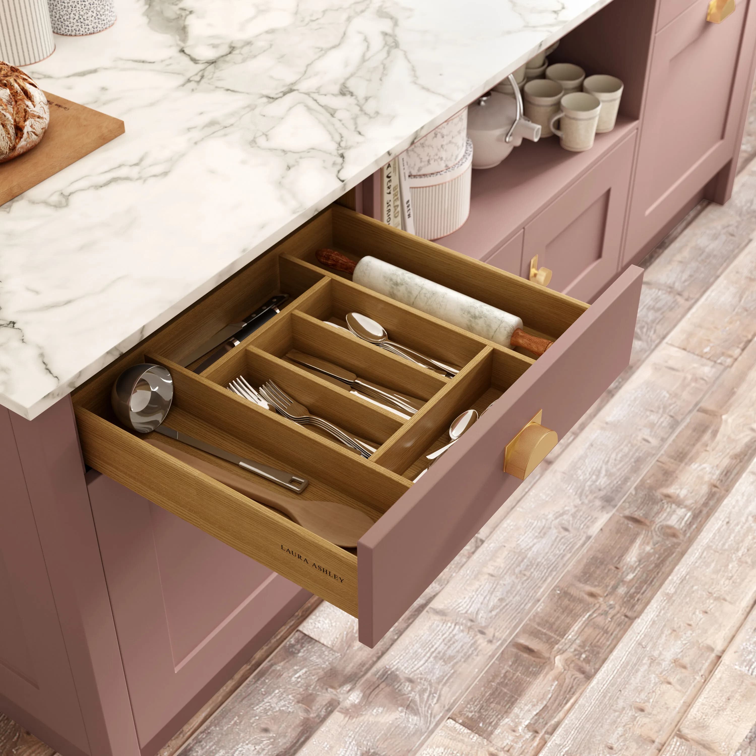 Mottram kitchen design detail - Bentley Kitchens