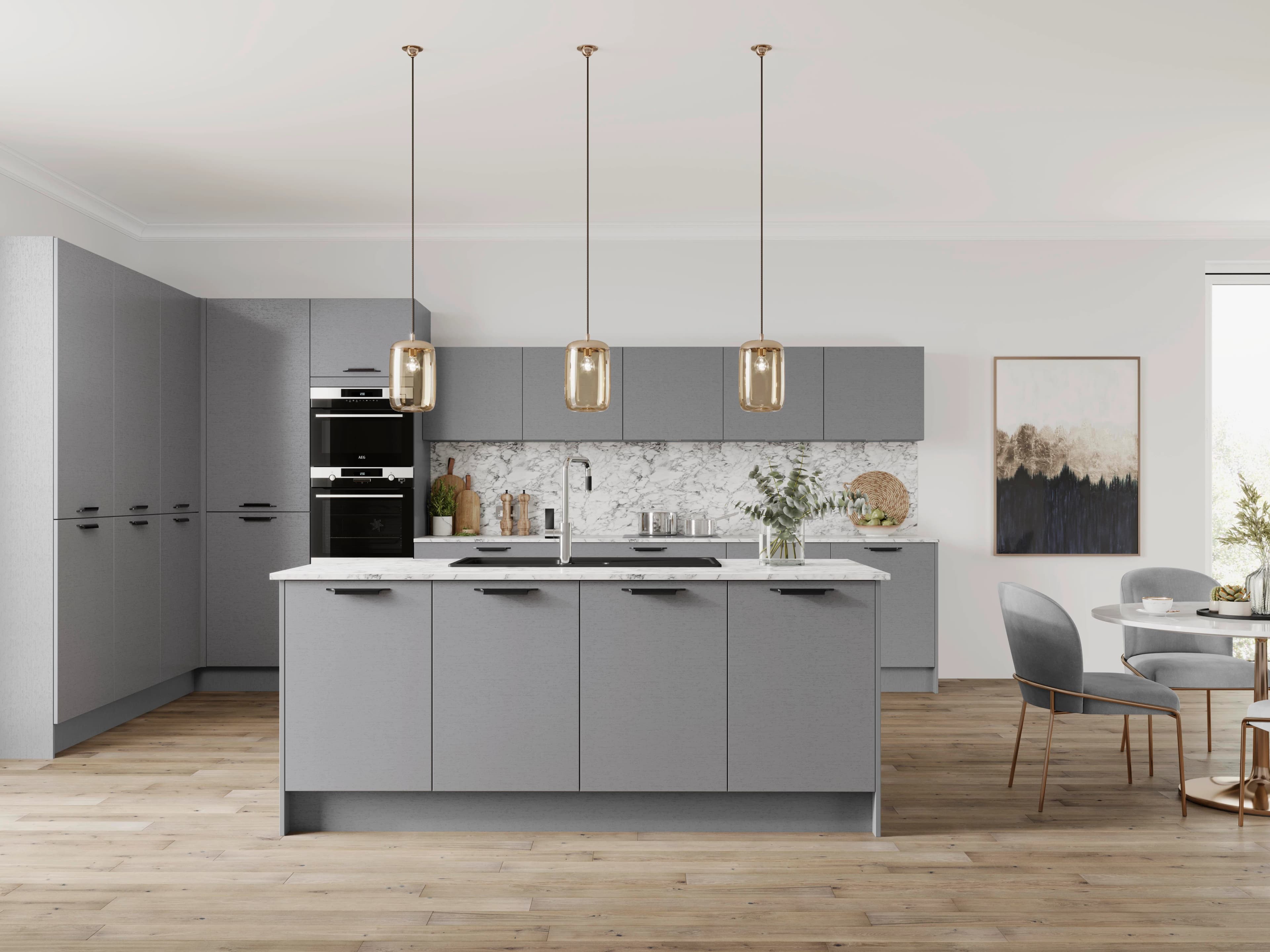 Plaza kitchen design detail - Bentley Kitchens