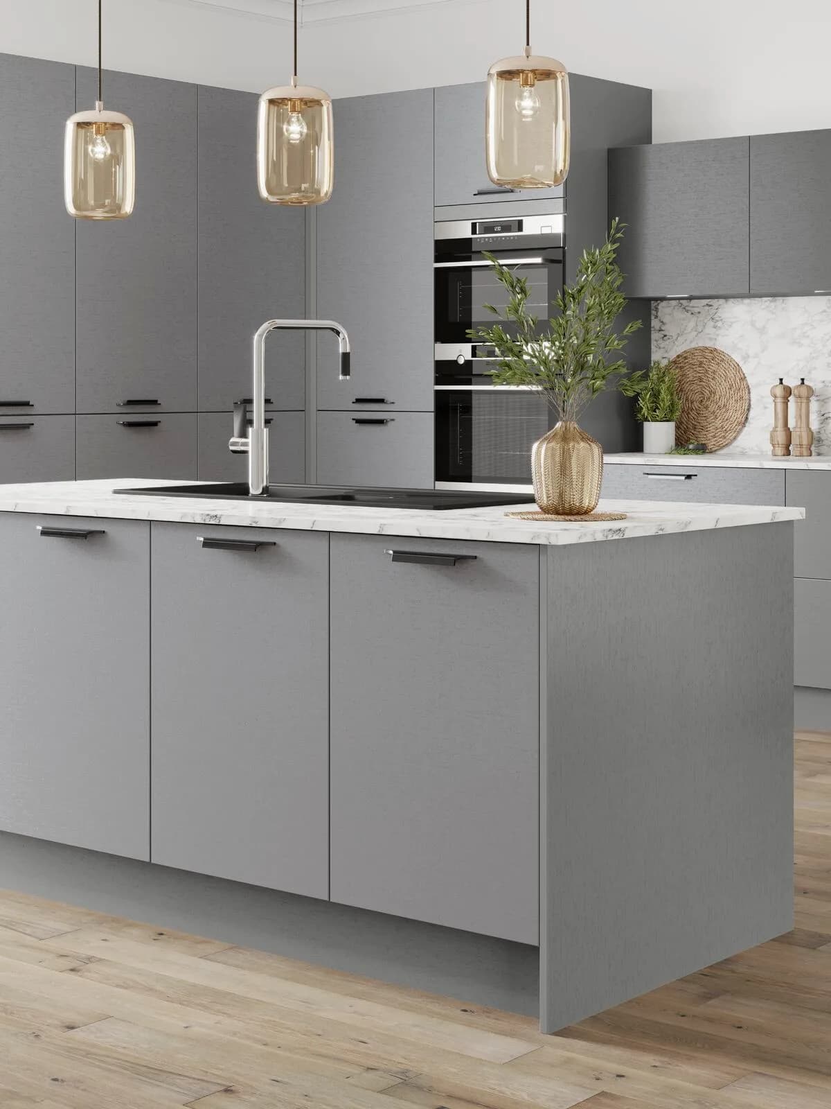 Plaza kitchen design detail - Bentley Kitchens