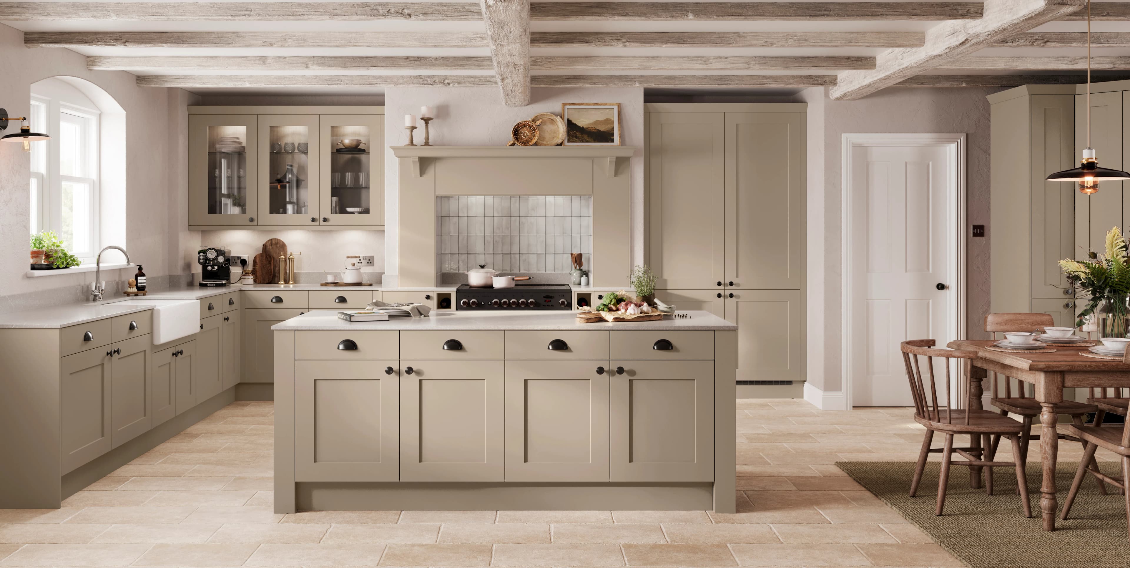 Princeton kitchen design detail - Bentley Kitchens