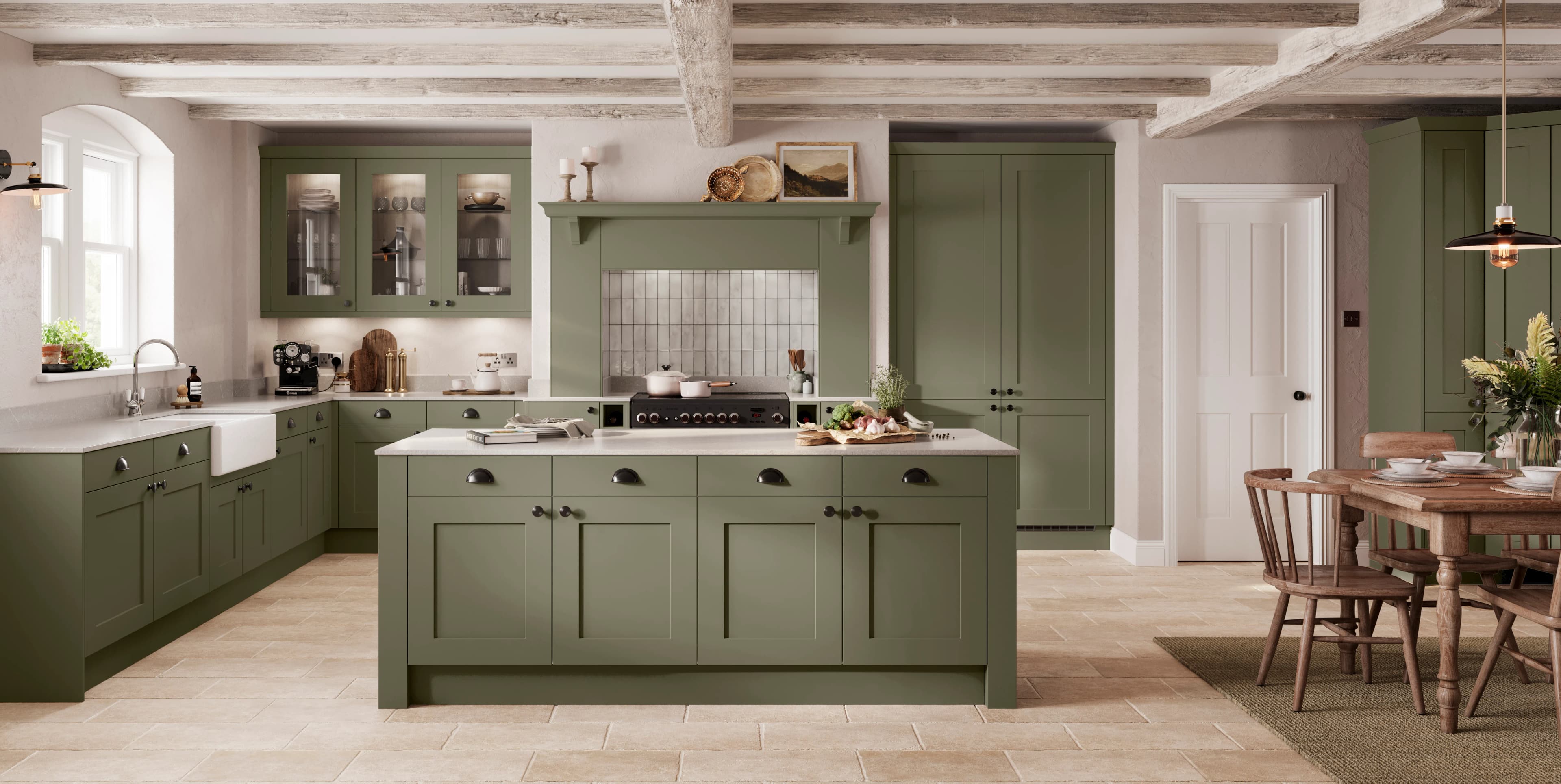 Princeton kitchen design detail - Bentley Kitchens