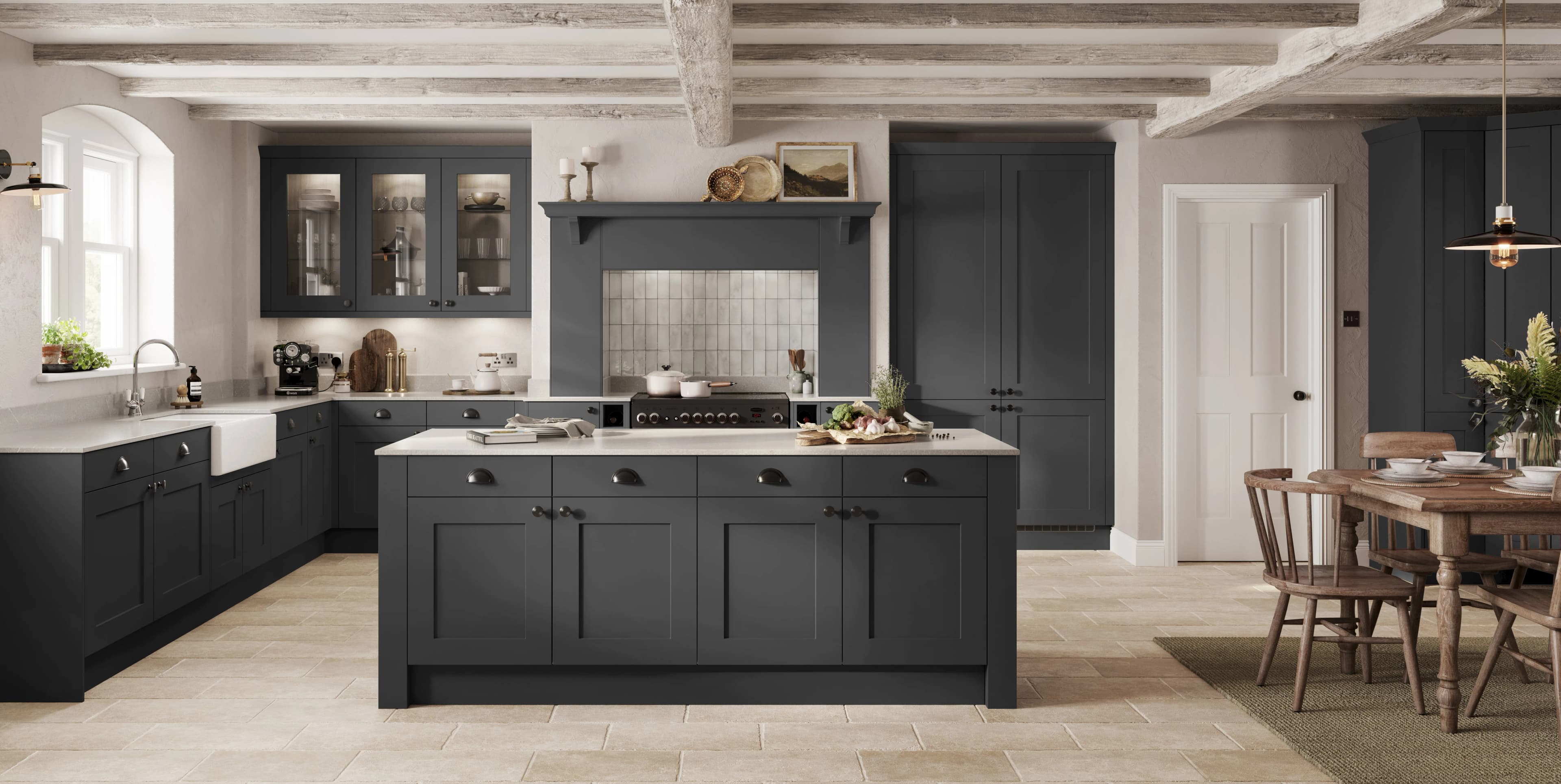 Princeton kitchen design detail - Bentley Kitchens