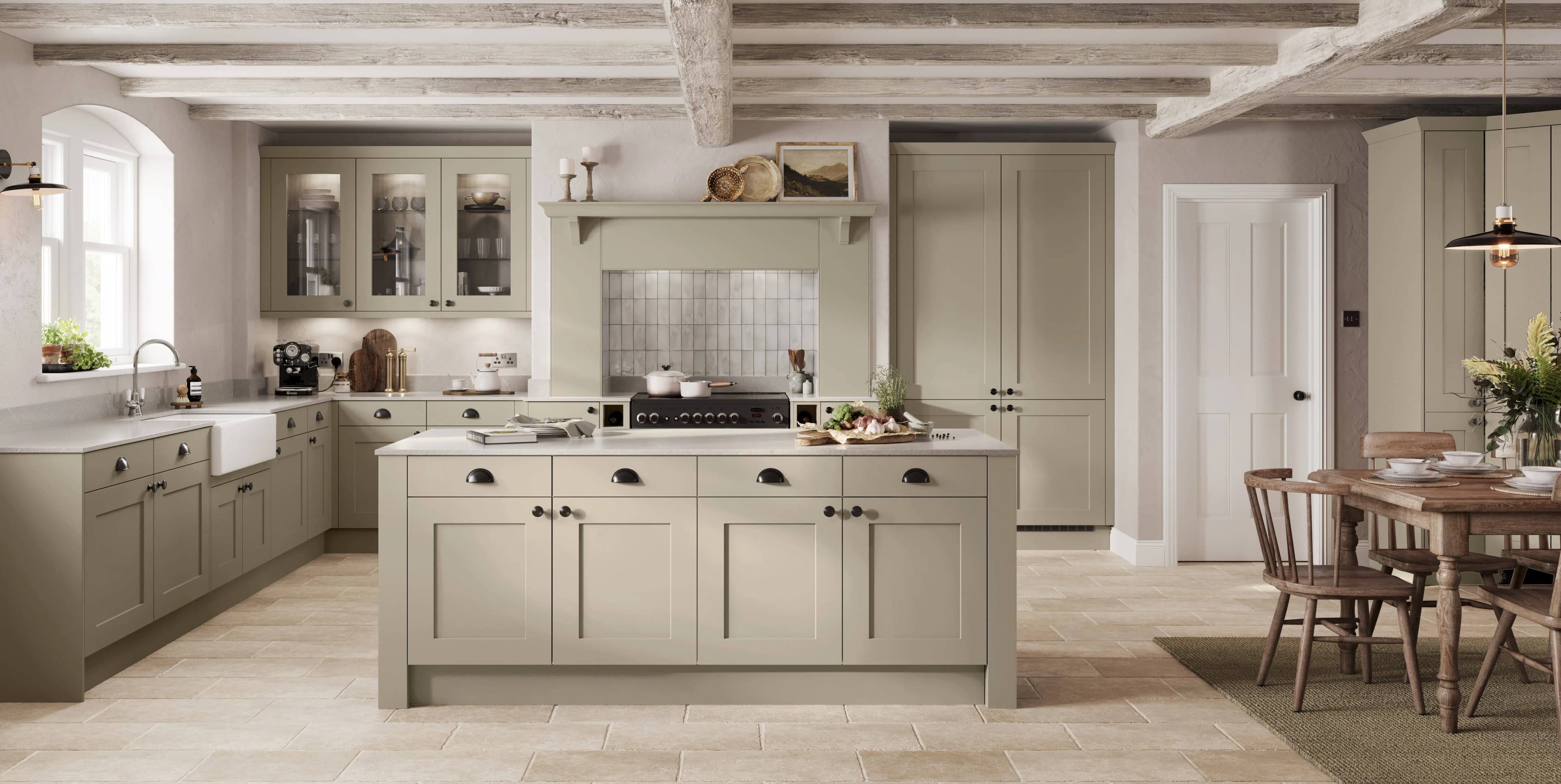 Princeton kitchen design detail - Bentley Kitchens