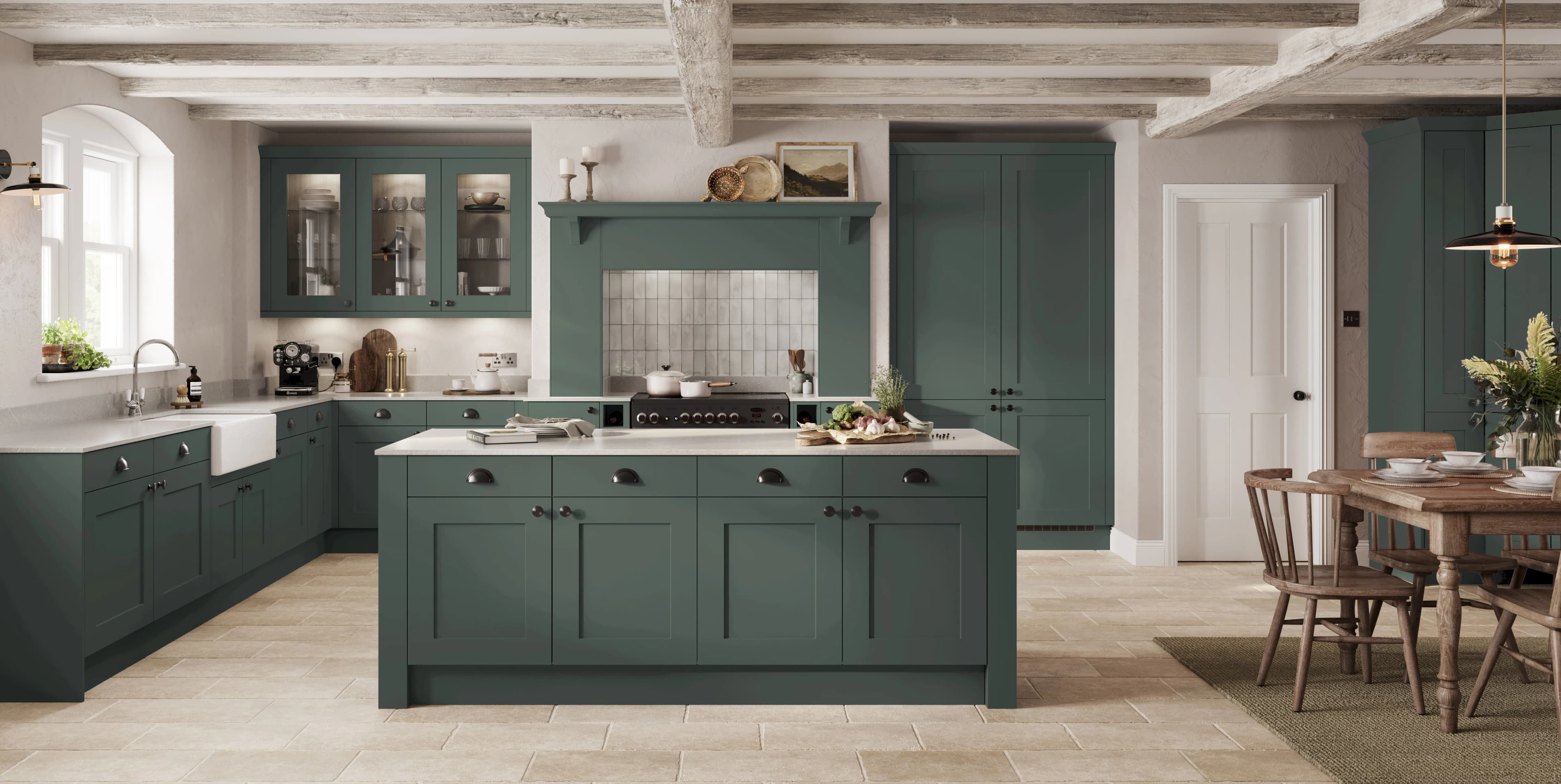 Princeton kitchen design detail - Bentley Kitchens