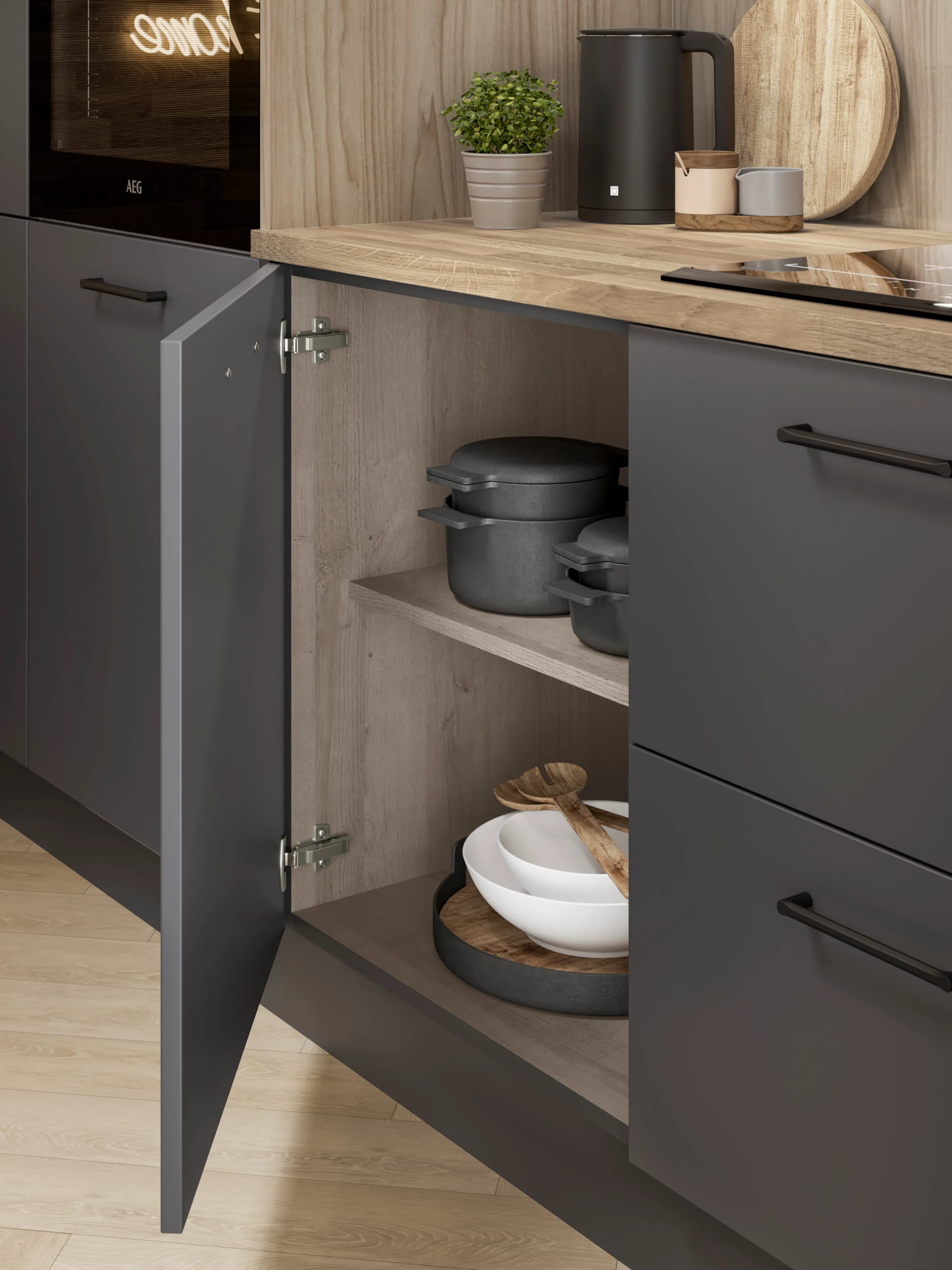 Turin kitchen design detail - Bentley Kitchens