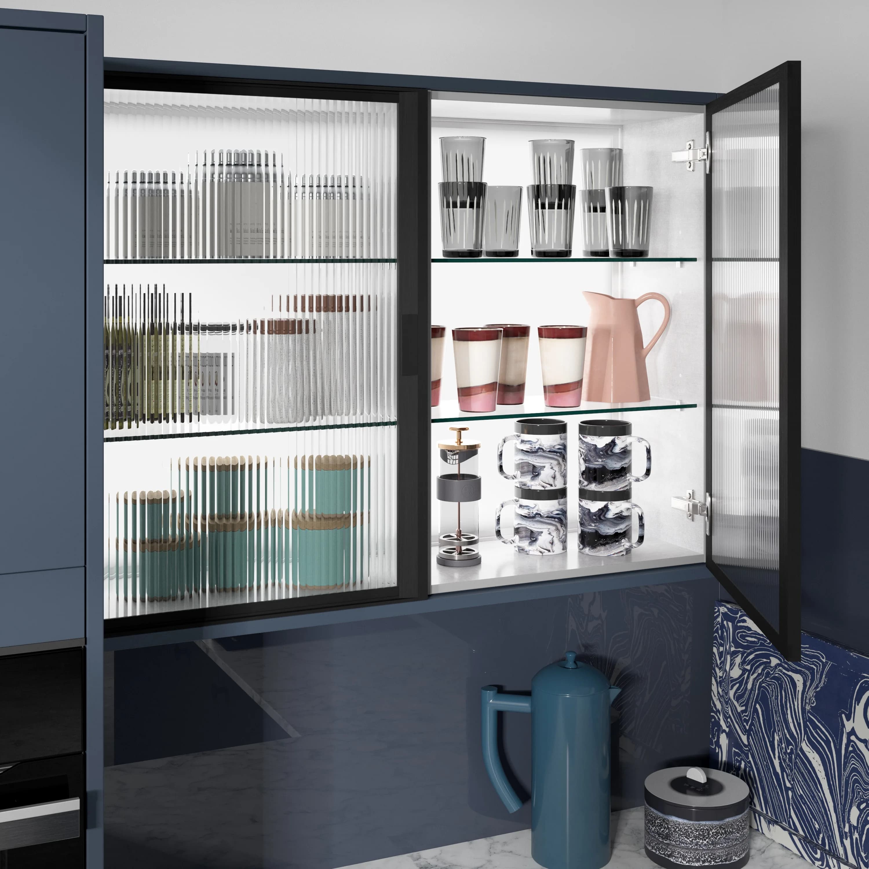 Turin kitchen design detail - Bentley Kitchens