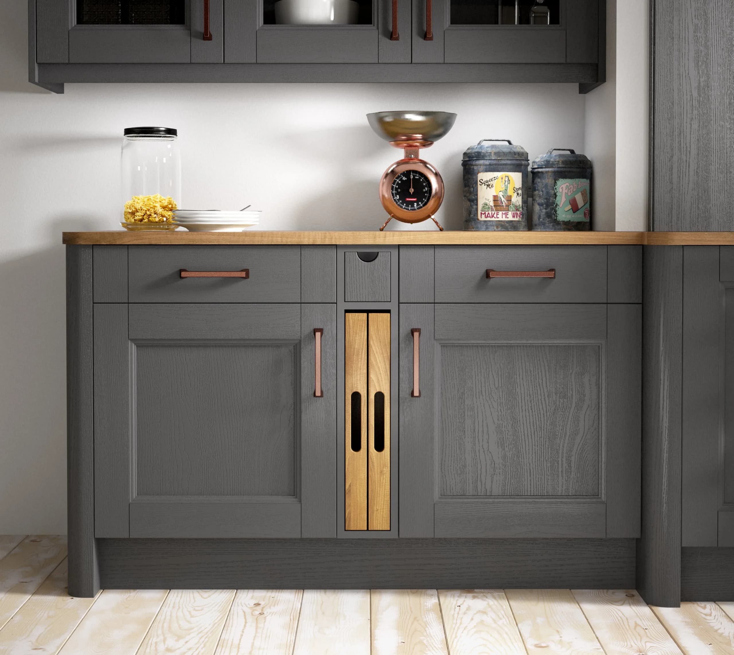 Waterford kitchen design detail - Bentley Kitchens