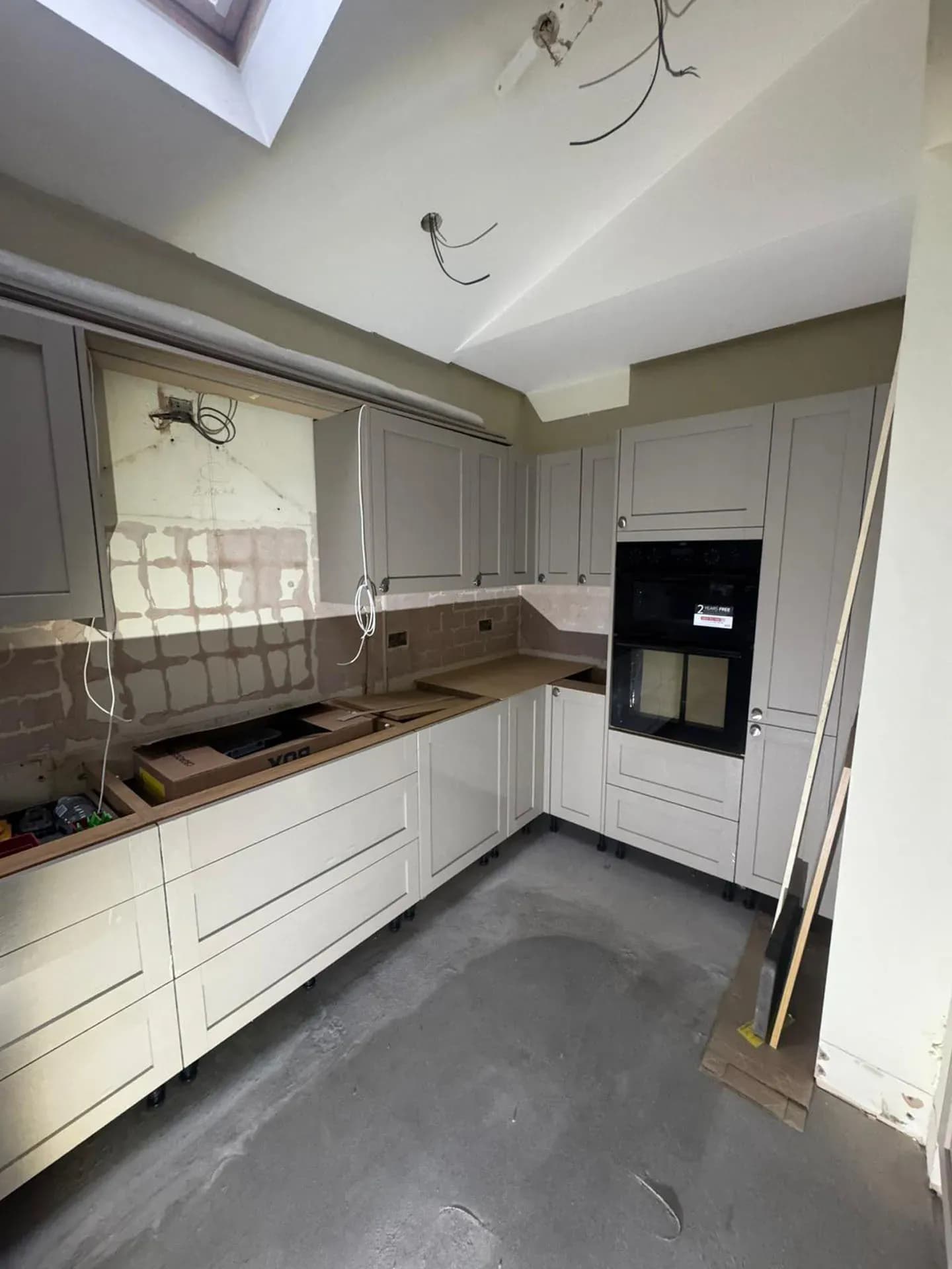 karen potters bar kitchen in progress photos (1) 1