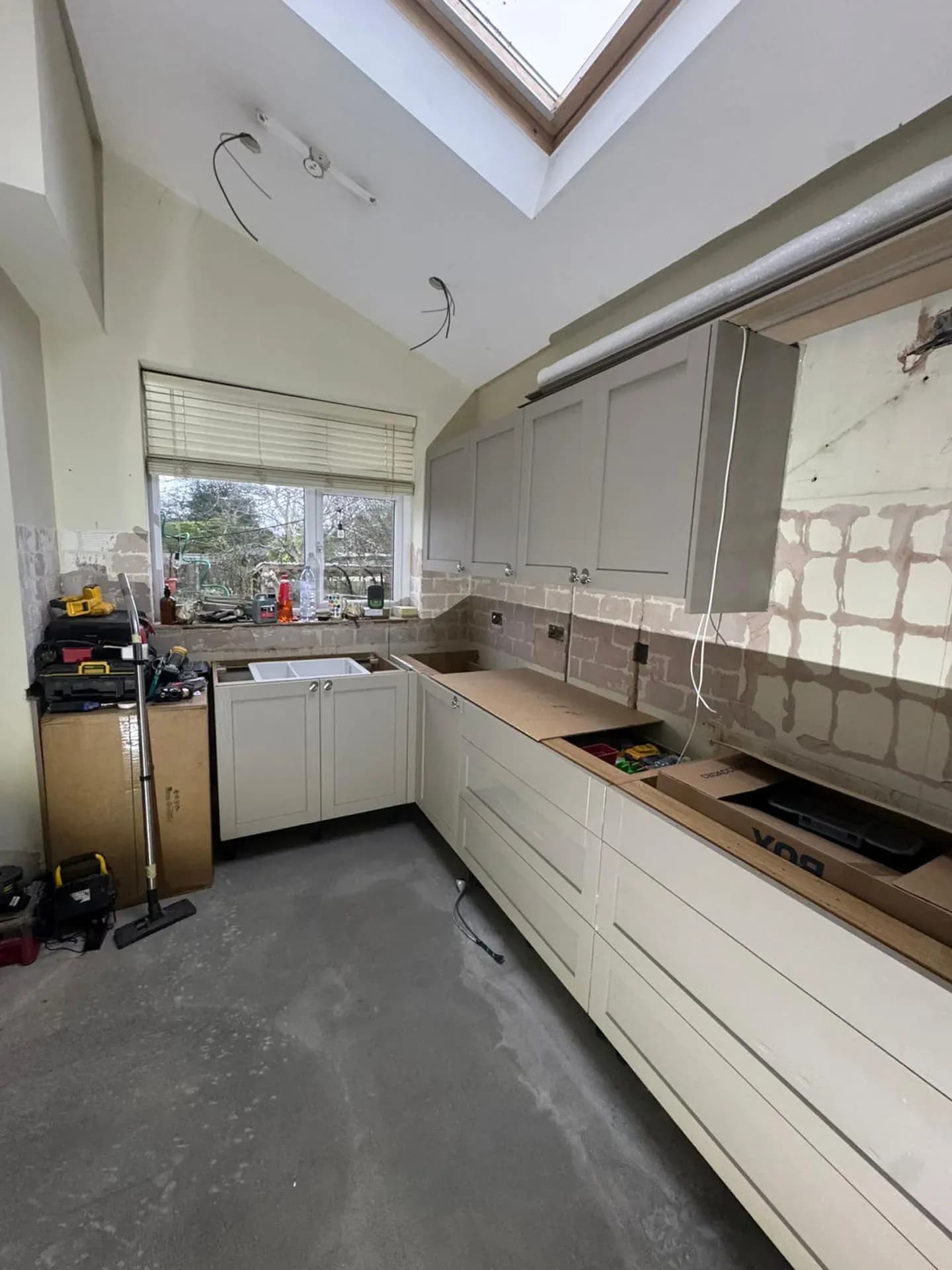 karen potters bar kitchen in progress photos (2) 1