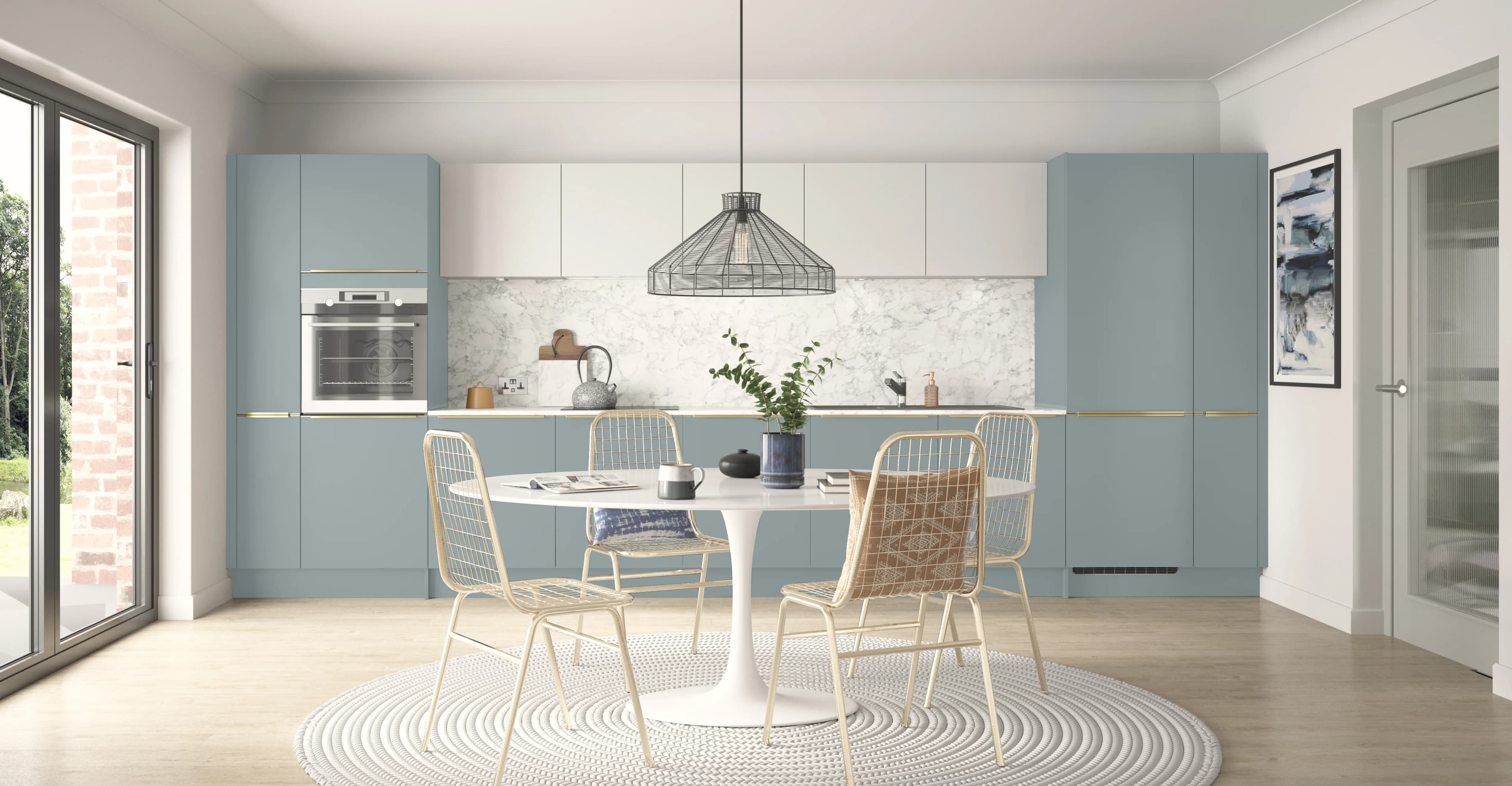 Hacienda kitchen design detail - Bentley Kitchens