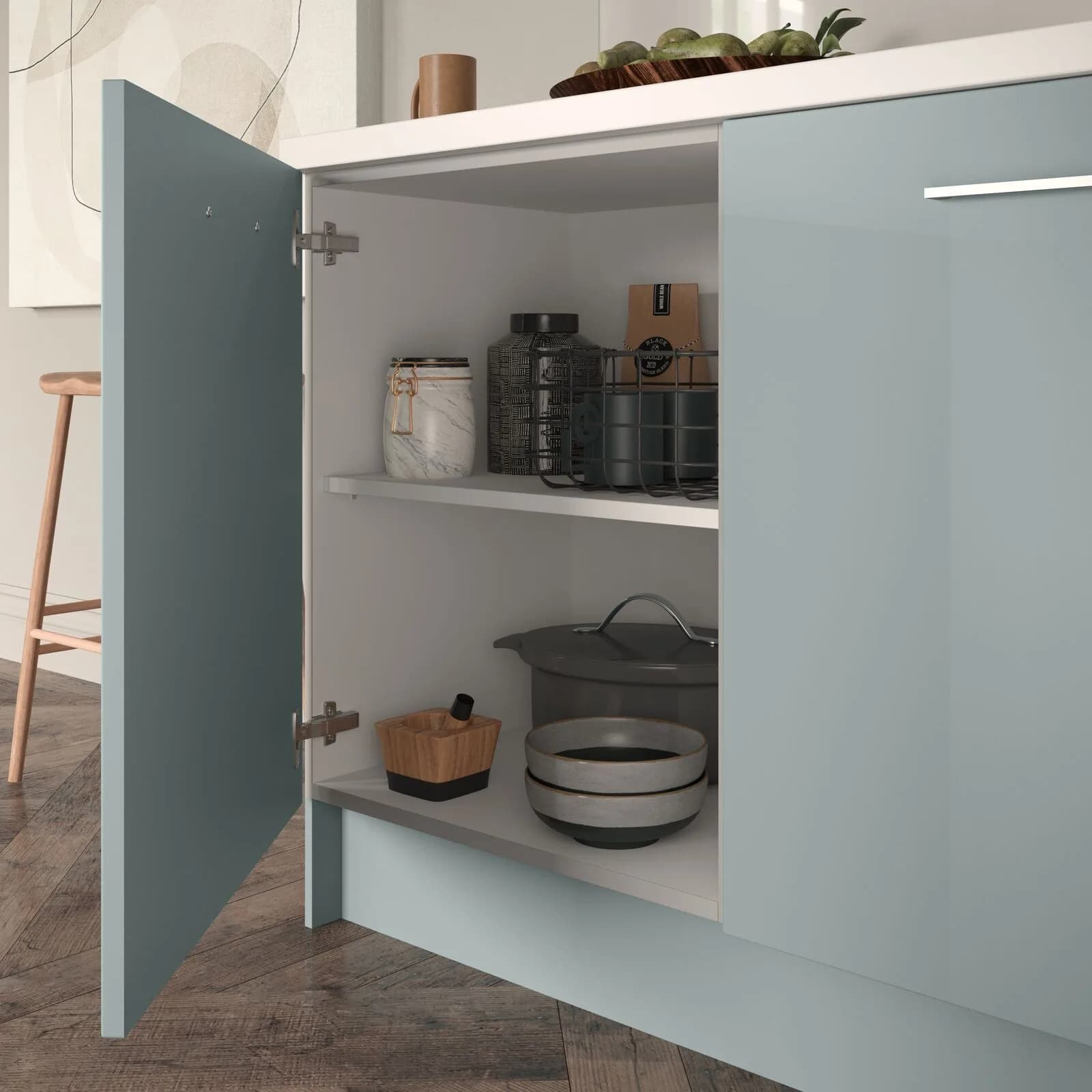 Hacienda kitchen design detail - Bentley Kitchens