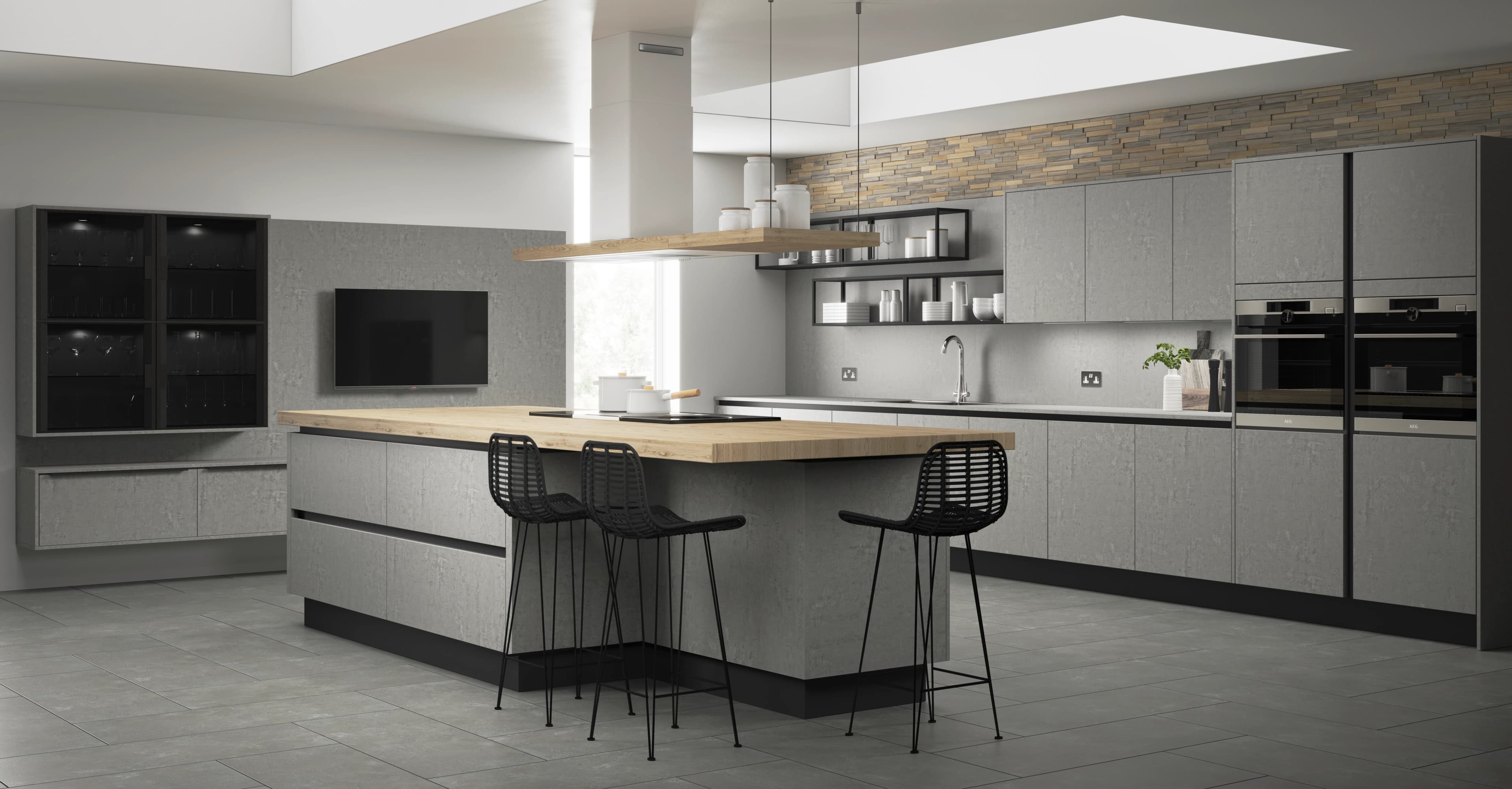 Linear Form kitchen